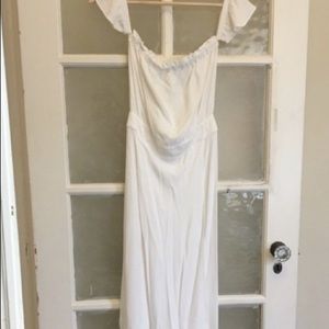 Flynn Skye White Bella Maxi Dress